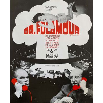 DOCTEUR FOLAMOUR Synopsis 4p - 24x30 cm. - 1964 - Peter Sellers, Stanley Kubrick