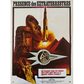PRESENCE DES EXTRATERRESTRES Affiche de film- 60x80 cm. - 1970 - Heinz-Detlev Bock, Harald Reinl