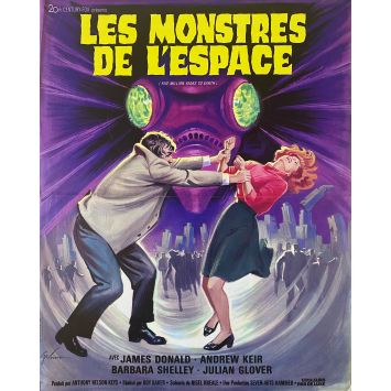 LES MONSTRES DE L'ESPACE Affiche de film- 45x65 cm. - 1967 - James Donald, Roy Ward Baker