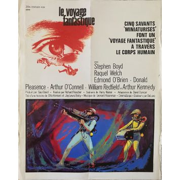 LE VOYAGE FANTASTIQUE Affiche de film- 45x65 cm. - 1966 - Rachel Welch, Richard Fleisher