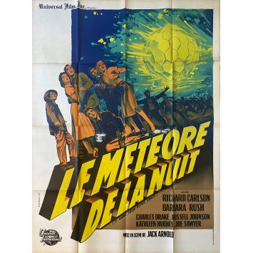 LE METEORE DE LA NUIT Affiche de film- 120x160 cm. - 1953 - Richard Carlson, Jack Arnold