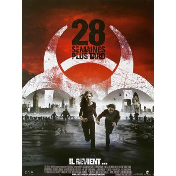 28 WEEKS LATER French Movie Poster- 15x21 in. - 2007 - Juan Carlos Fresnadillo, Robert Carlyle