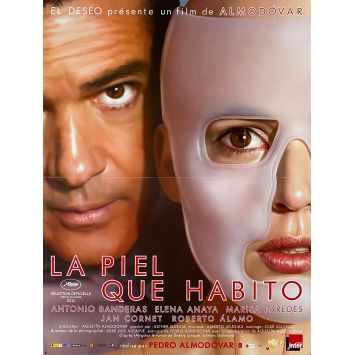 THE SKIN I LIVE IN French Movie Poster- 15x21 in. - 2011 - Pedro Almodóvar, Antonio Banderas
