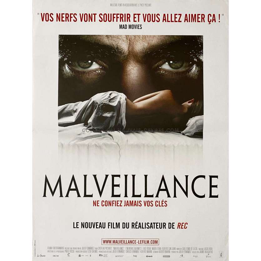 MALVEILLANCE Affiche de film- 40x54 cm. - 2011 - Luis Tosar, Jaume Balagueró