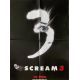 SCREAM 3 Affiche de film- 60x80 cm. - 2000 - Neve Campbell, Wes Craven