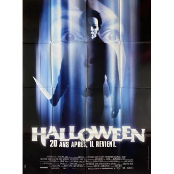 HALLOWEEN H20 French Movie Poster- 47x63 in. - 1998 - Steve Miner, Jamie Lee Curtis