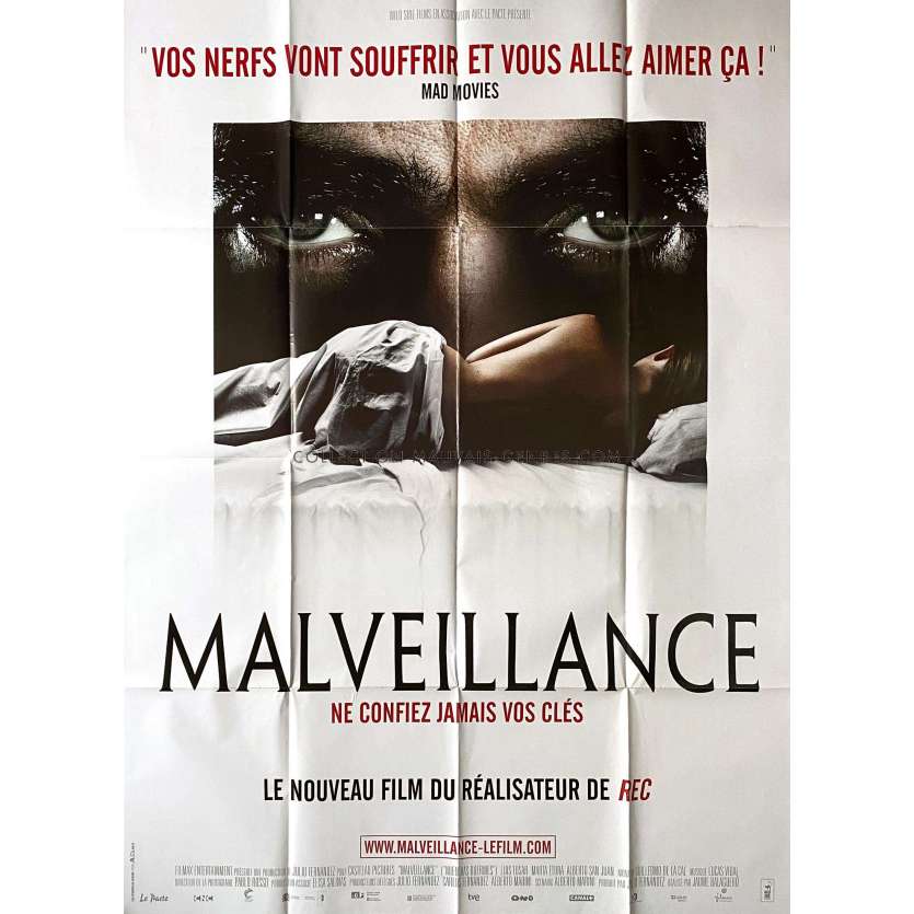 MALVEILLANCE Affiche de film- 120x160 cm. - 2011 - Luis Tosar, Jaume Balagueró