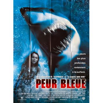 DEEP BLUE SEA French Movie Poster- 47x63 in. - 1999 - Renny Harlin, Thomas Jane
