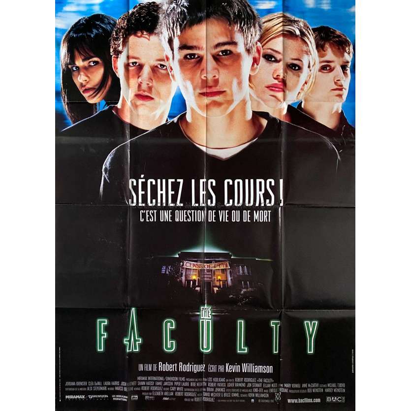 THE FACULTY Affiche de film- 120x160 cm. - 1998 - Josh Hartnett , Robert Rodriguez