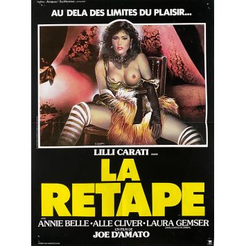 L'ALCOVA French Movie Poster- 15x21 in. - 1985 - Joe D'Amato, Lilli Carati