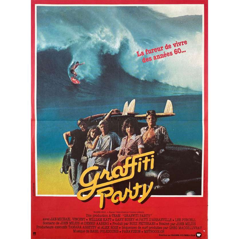 GRAFFITI PARTY Affiche de film- 40x54 cm. - 1978 - Jan-Michael Vincent, John Milius