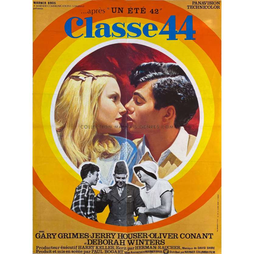 CLASSE 44 Affiche de film- 60x80 cm. - 1973 - Gary Grimes, Paul Bogart