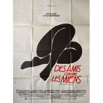SUCH GOOD FRIENDS French Movie Poster- 47x63 in. - 1971 - Otto Preminger, Dyan Cannon