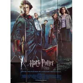 HARRY POTTER AND THE GOBLET OF FIRE French Movie Poster- 47x63 in. - 2005 - Mike Newell, Daniel Radcliffe