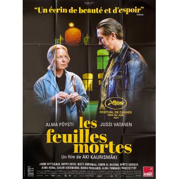 LES FEUILLES MORTES Affiche de film- 120x160 cm. - 2023 - Alma Pöysti, Aki Kaurismäki