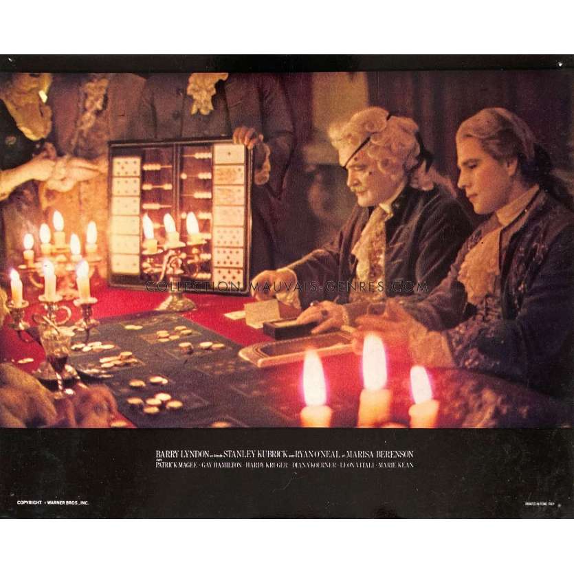 BARRY LYNDON French Lobby Card N02 - 10x12 in. - 1976 - Stanley Kubrick, Ryan O'Neil