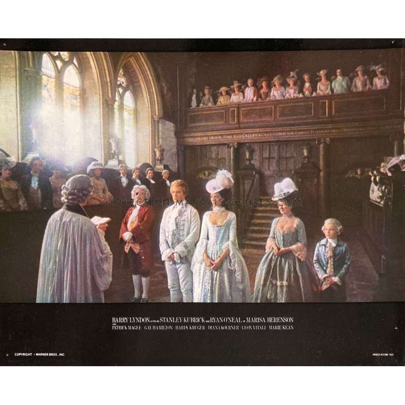 BARRY LYNDON Photo de film N09 - 24x30 cm. - 1976 - Ryan O'Neil, Stanley Kubrick