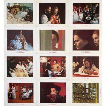 CRIES AND WHISPERS French Lobby Cards x12 - 10x12 in. - 1972 - Ingmar Bergman, Liv Ullmann