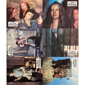 THE MAGIC FLUTE French Lobby Cards x6 - 9x12 in. - 1975 - Ingmar Bergman, Ulrik Cold