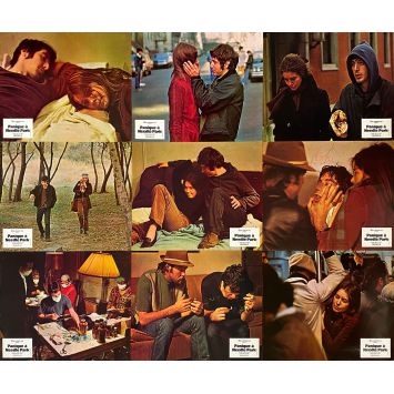 THE PANIC IN NEEDLE PARK French Lobby Cards Set A - x9 - 9x12 in. - 1971 - Jerry Schatzberg, Al Pacino