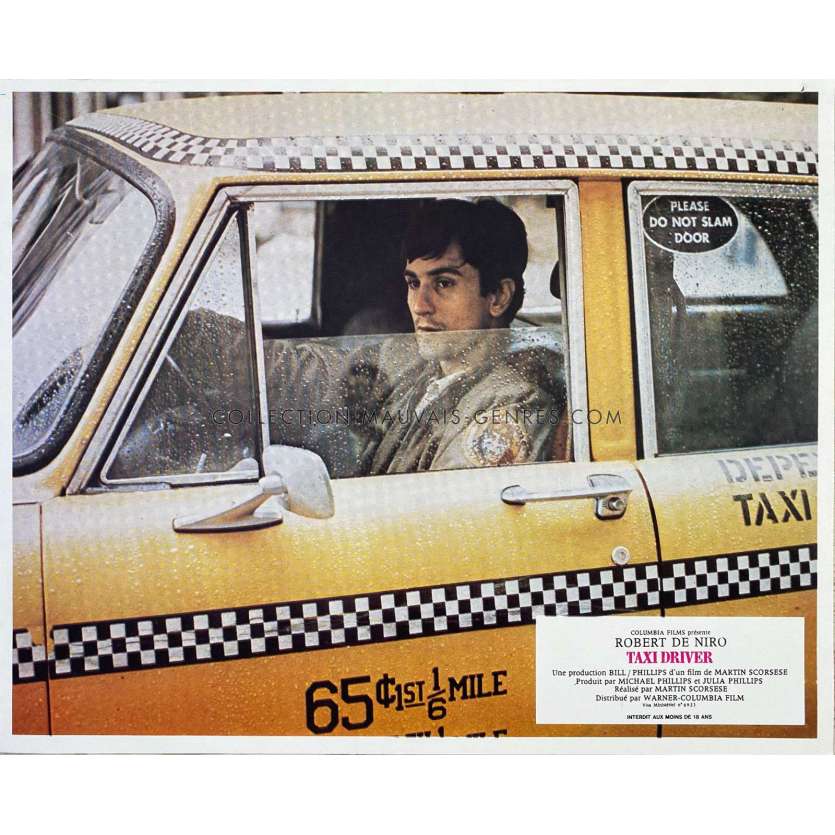 TAXI DRIVER French Lobby Card N05 - 9x12 in. - 1976 - Martin Scorsese, Robert de Niro
