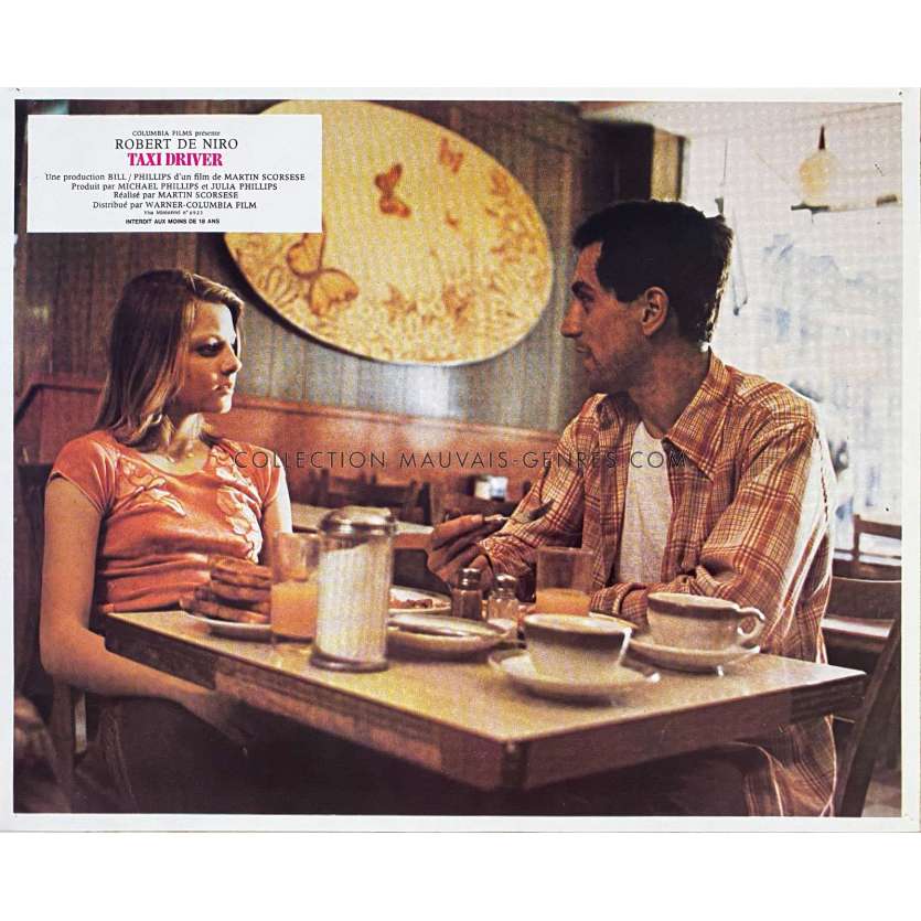 TAXI DRIVER French Lobby Card N07 - 9x12 in. - 1976 - Martin Scorsese, Robert de Niro