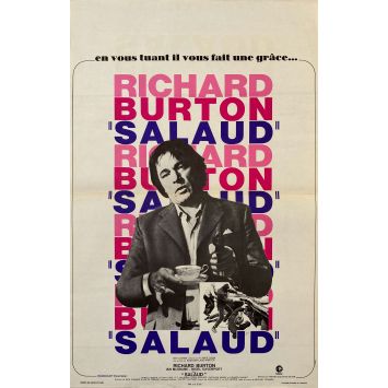 VILLAIN French Movie Poster- 15x21 in. - 1971 - Michael Tuchner, Richard Burton