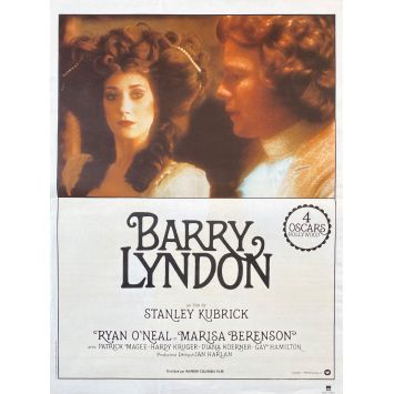 BARRY LYNDON Affiche de film- 40x54 cm. - 1976/R1980 - Ryan O'Neil, Stanley Kubrick