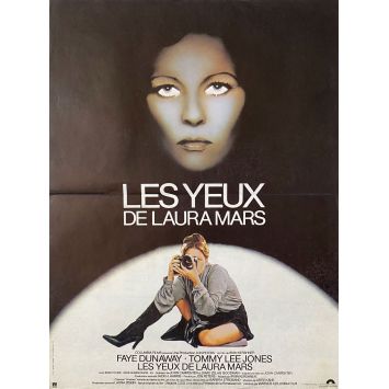 LES YEUX DE LAURA MARS Affiche de cinéma- 40x54 cm. - 1978 - Faye Dunaway, Irvin Keshner