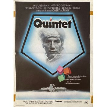 QUINTET French Movie Poster- 15x21 in. - 1979 - Robert Altman, Paul Newman