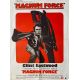 MAGNUM FORCE French Movie Poster- 23x32 in. - 1973 - Ted Post, Clint Eastwood