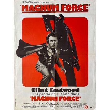 MAGNUM FORCE Affiche de cinéma- 60x80 cm. - 1973 - Clint Eastwood, Ted Post