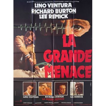 LA GRANDE MENACE Affiche de cinéma- 120x160 cm. - 1978 - Richard Burton, Jack Gold