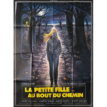 THE LITTLE GIRL WHO LIVES French Movie Poster- 47x63 in. - 1976 - Nicolas Gessner, Jodie Foster