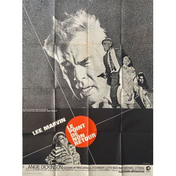LE POINT DE NON RETOUR Affiche de cinéma- 120x160 cm. - 1967 - Angie Dickinson, Lee Marvin, John Boorman