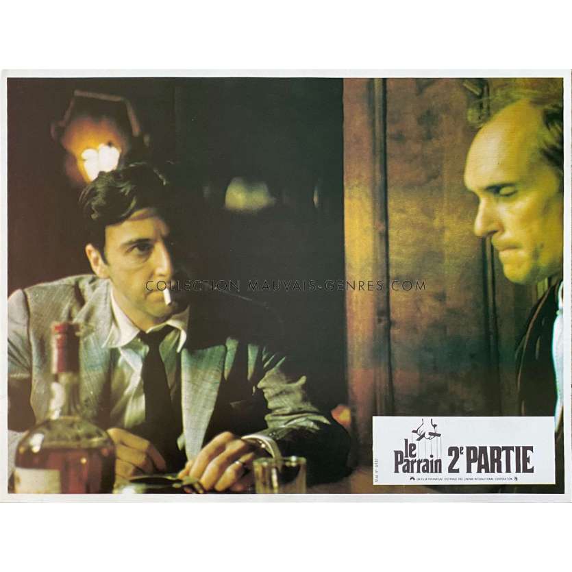 THE GODFATHER PART II French Lobby Card N01 - 9x12 in. - 1975 - Francis Ford Coppola, Robert de Niro