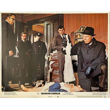 BOSTON STRANGLER US Lobby Card N01 - 11x14 in. - 1968 - Richard Fleisher, Tony Curtis