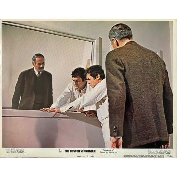 BOSTON STRANGLER US Lobby Card N03 - 11x14 in. - 1968 - Richard Fleisher, Tony Curtis