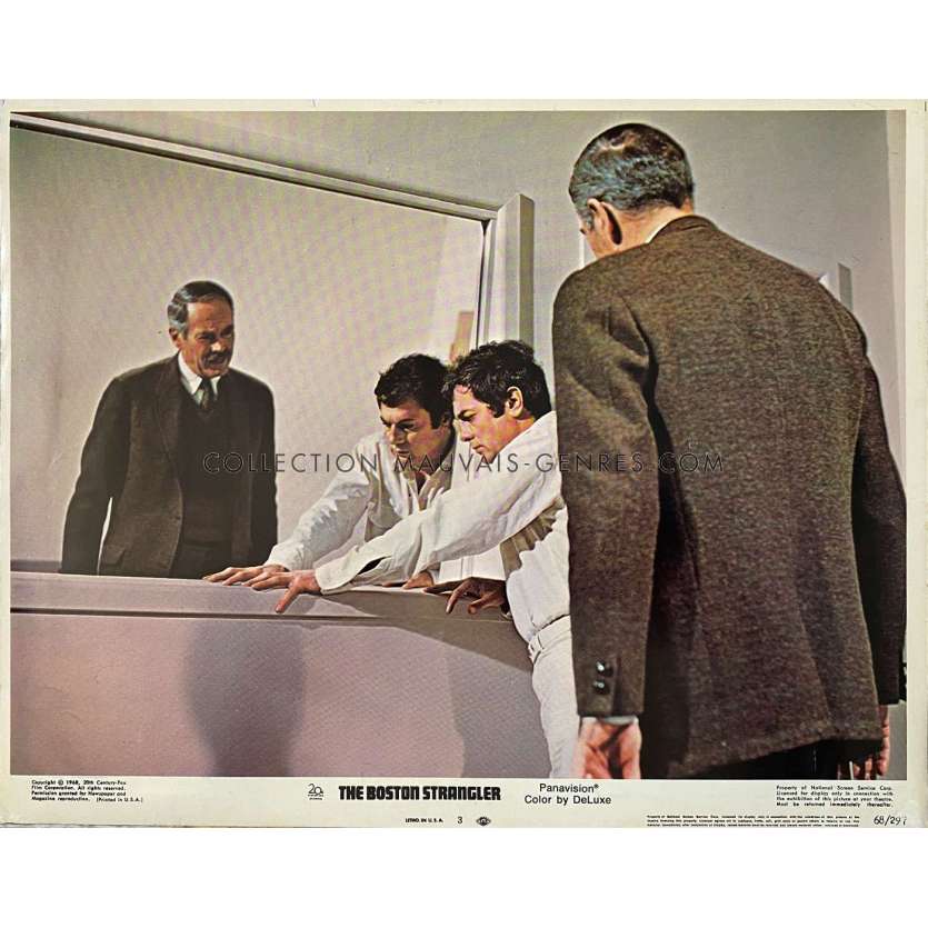 L'ETRANGLEUR DE BOSTON Photo de film N03 - 28x36 cm. - 1968 - Tony Curtis, Richard Fleisher