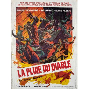 THE DEVIL'S RAIN French Movie Poster- 15x21 in. - 1975 - Robert Fuest, Ernest Borgnine