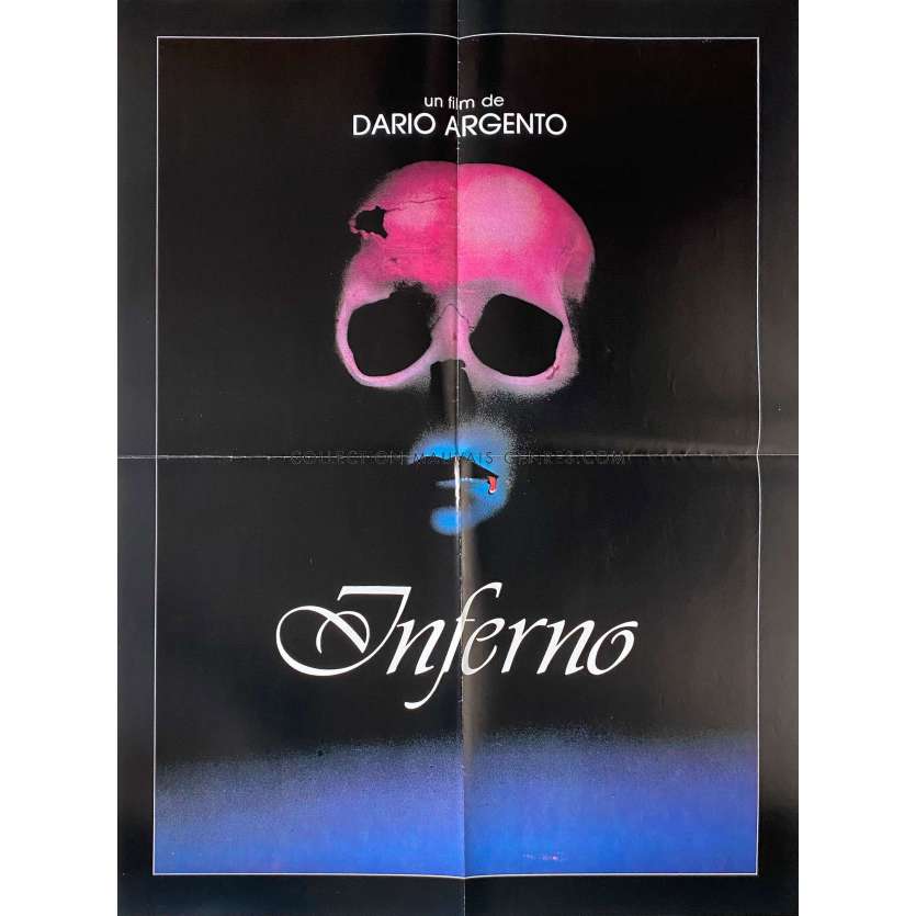 INFERNO French Movie Poster- 23x32 in. - 1980 - Dario Argento, Daria Nicolodi