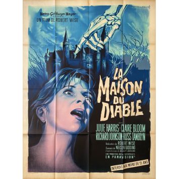 LA MAISON DU DIABLE Affiche de cinéma- 120x160 cm. - 1963 - Julie Harris, Robert Wise