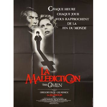 LA MALEDICTION Affiche de cinéma- 120x160 cm. - 1979 - Gregory Peck, Richard Donner