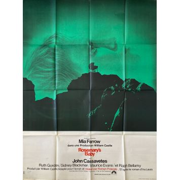 ROSEMARY'S BABY Affiche de cinéma- 120x160 cm. - 1968 - Mia Farrow, Roman Polanski