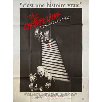 THE CHANGELING French Movie Poster- 47x63 in. - 1980 - Peter Medak, George C. Scott