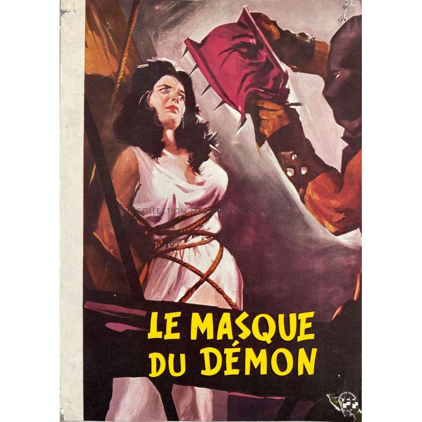 BLACK Sunday French Herald/Trade Ad 4p - 9x12 in. - 1960 - Mario Bava, Barbara Steele