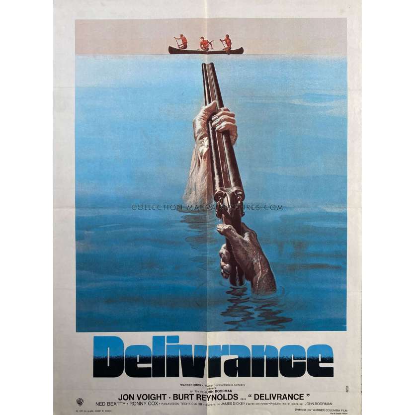 DELIVERANCE US Movie Poster- 23x32 in. - 1972 - John Boorman, Burt Reynolds