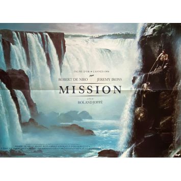 MISSION Affiche de cinéma- 60x80 cm. - 1986 - Robert de Niro, Roland Joffé