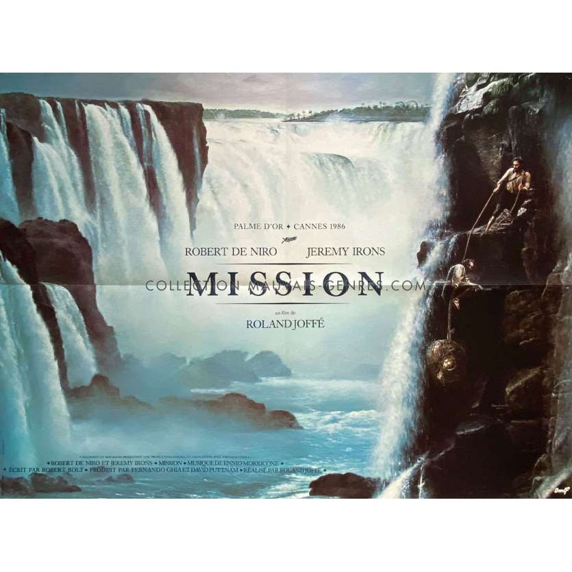 MISSION US Movie Poster- 23x32 in. - 1986 - Roland Joffé, Robert de Niro