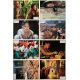 RANGOON Photos de film x8 - 30x40 cm. - 1995 - Patricia Arquette, John Boorman